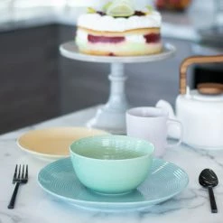 Everything Kitchens Modern Colorful Neutrals - Rippled Glazed Dinnerware Collection -Dinnerware Sales glazed5