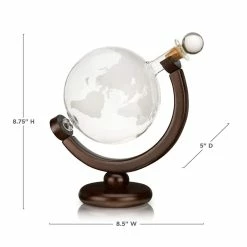Viski® Globe Liquor Decanter -Dinnerware Sales globe3