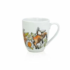Everything Kitchens Barnyard Baby Animals 12oz Mugs (Set Of 4) | Assorted 13 Everything Kitchens Barnyard Baby Animals 12oz Mugs (Set Of 4) | Assorted -Dinnerware Sales goat mug view 1.1 1