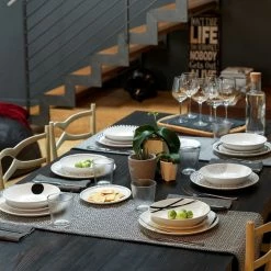 Tognana Metropolis Collection 18-piece Dinnerware Set | Graphic -Dinnerware Sales graphic5