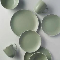 Mason Cash Classic Collection 10.5" Dinner Plate | Green -Dinnerware Sales greendinnerware2