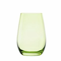 Stolzle 15.75oz Elements Glass Tumblers - Set Of 6 | Bright Green