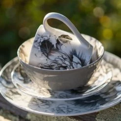 BIA Cordon Bleu 8" Salad Plate | Grey Peony 5 BIA Cordon Bleu 8" Salad Plate | Grey Peony -Dinnerware Sales grey peony life 2