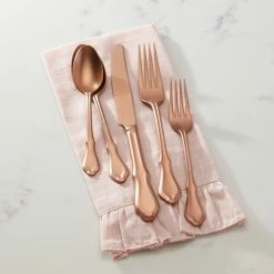 Reed & Barton 5-Piece Place Setting | Hampden Rose -Dinnerware Sales hampden5