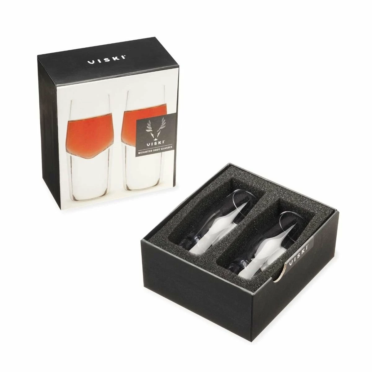 Viski® Crystal Heavyweight Shot Glasses 7 Viski® Crystal Heavyweight Shot Glasses - Image 5