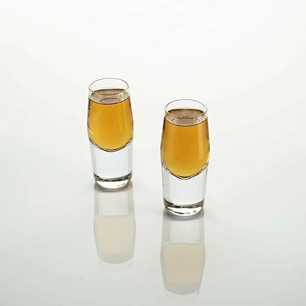 Viski® Crystal Heavyweight Shot Glasses 8 Viski® Crystal Heavyweight Shot Glasses - Image 6