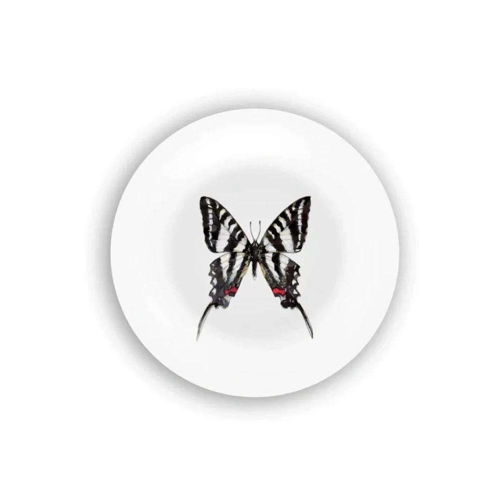 Bamboo Table 4-Piece Plate Gift Set | Butterflies 6 Bamboo Table 4-Piece Plate Gift Set | Butterflies - Image 4