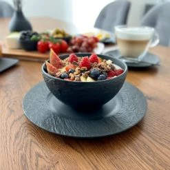 Villeroy & Boch Manufacture Rock 4-Piece Dinnerware Set | Black -Dinnerware Sales imageserver.php 10