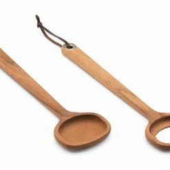 Ironwood Gourmet Nordic Salad Serving Spoons By Fox Run -Dinnerware Sales ironwood salad serving spoons set of 2 28742