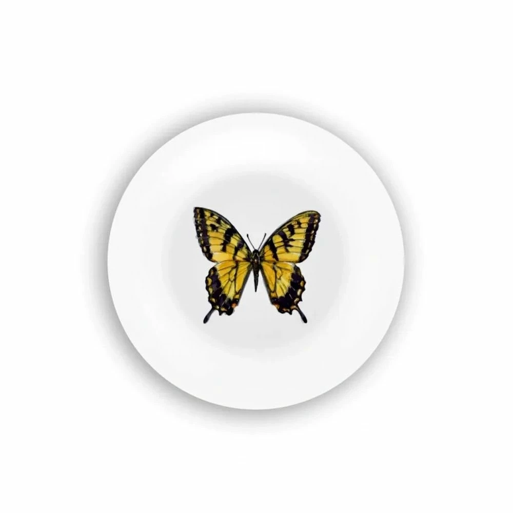 Bamboo Table 4-Piece Plate Gift Set | Butterflies 4 Bamboo Table 4-Piece Plate Gift Set | Butterflies - Image 2