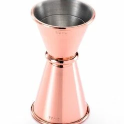 Mercer Barfly 0.5oz X 0.75oz Japanese Style Jigger | Copper Plated 7 Mercer Barfly 0.5oz X 0.75oz Japanese Style Jigger | Copper Plated -Dinnerware Sales jigger .5 .75 ounce m3700cp