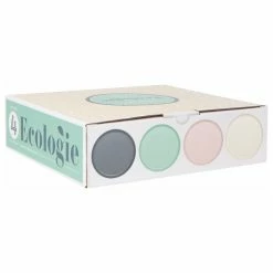 Danica Brands Now Designs By Danica Planta 7.75" Side Plates (Set Of 4) | Tranquil -Dinnerware Sales l051002 ecologie side plate set4 tranquil pkg 1