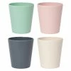 Danica Brands Now Designs By Danica Planta 9oz Cups (Set Of 4) | Tranquil -Dinnerware Sales l053002 ecologie cup set4 tranquil main