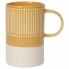 Danica Brands Danica Heirloom 14oz Etch Mug | Ochre 2 Danica Brands Danica Heirloom 14oz Etch Mug | Ochre -Dinnerware Sales l107029 etch mug ochre main