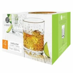 Libbey Harlow 11oz DOF Glasses | Set Of 4 -Dinnerware Sales lby4pc harlow dof rt