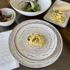 Carmel Ceramica Truffle 9" Salad Plate -Dinnerware Sales lifestyle2 10