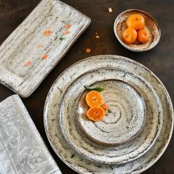 Carmel Ceramica Truffle 6" Appetizer Plate -Dinnerware Sales lifestyle2 7