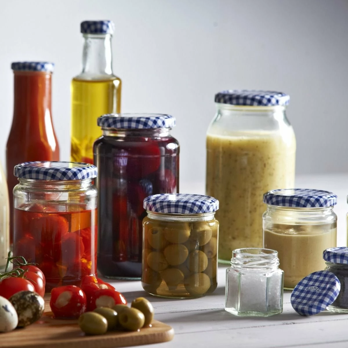 Kilner Twist Top Round Jar (Blue) | 24oz 6 Kilner Twist Top Round Jar (Blue) | 24oz - Image 4