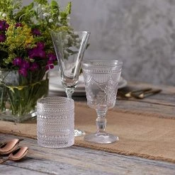 Fortessa D&V Jupiter Ice Beverage Glass (13oz) | Clear -Dinnerware Sales lifestyle clear jupiter 1