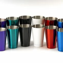 Mercer Barfly 28oz Shaker/Tin | Blue 8 Mercer Barfly 28oz Shaker/Tin | Blue -Dinnerware Sales lined up shakers 6