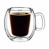 Luigi Bormioli Thermic Double Wall Glassware: 2pc Cafe Coffee Cup Set (10oz) 1 Luigi Bormioli Thermic Double Wall Glassware: 2pc Cafe Coffee Cup Set (10oz) -Dinnerware Sales luigi bormioli thermic cafe mug for coffee and espresso set of two 10973 01 1 cropped 2