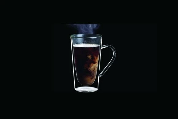 Luigi Bormioli Thermic Double Wall Glassware: 2pc Hot Drink Mug Set (14oz) 4 Luigi Bormioli Thermic Double Wall Glassware: 2pc Hot Drink Mug Set (14oz) - Image 2