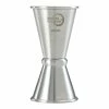 Mercer Barfly 0.5oz X 0.75oz Japanese Style Jigger | Stainless Steel -Dinnerware Sales m37000 barfly stainless steel jigger 0.5oz 0.75oz
