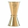 Mercer Barfly 0.5oz X 0.75oz Japanese Style Jigger | Gold Plated