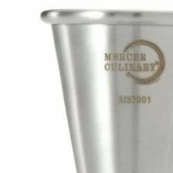 Mercer Barfly 20ml X 40ml Japanese Style Jigger | Stainless Steel -Dinnerware Sales m37001 barfly stainless steel jigger 20ml 40ml closeup