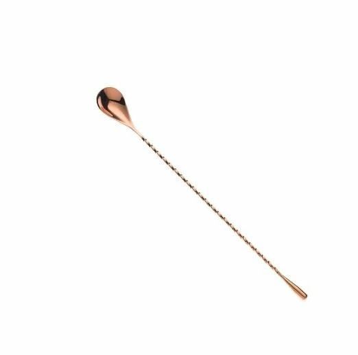 Mercer Barfly 11.8" Classic Bar Spoon | Antique Copper 3 Mercer Barfly 11.8" Classic Bar Spoon | Antique Copper