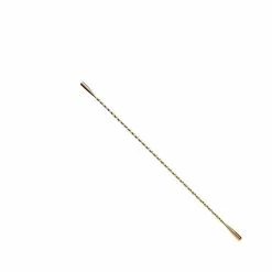 Mercer Barfly 17" Stainless Steel Double Ended Stirrer | Gold Plated