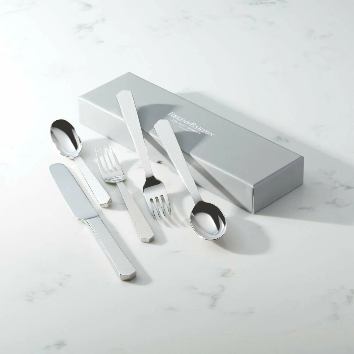 Reed & Barton 5-Piece Place Setting | Marteau 6 Reed & Barton 5-Piece Place Setting | Marteau - Image 4