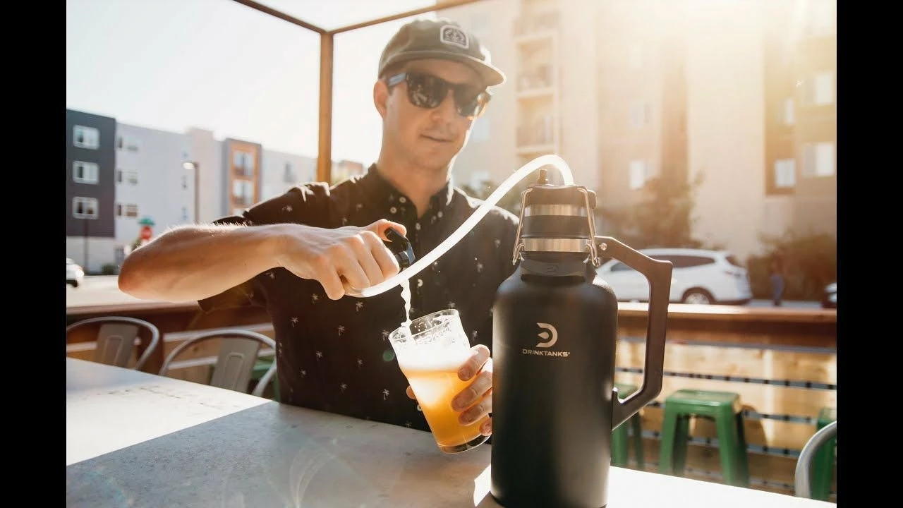 DrinkTanks 64oz Travel Keg Kit | Obsidian 12 DrinkTanks 64oz Travel Keg Kit | Obsidian - Image 10