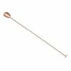 Mercer Barfly 15.75" Bar Spoon With Muddler | Copper Plated -Dinnerware Sales mercer barfly copperplated barspoon with muddler m37019cp