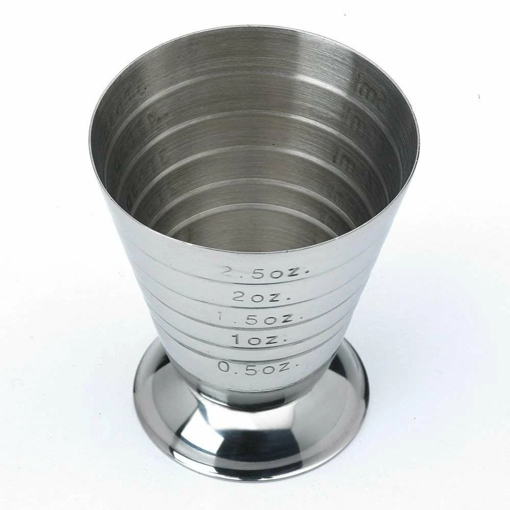 Mercer Barfly 2.5oz Bar Measuring Cup | Stainless Steel 4 Mercer Barfly 2.5oz Bar Measuring Cup | Stainless Steel - Image 2