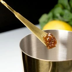 Mercer Barfly 13.2" Japanese-Style Bar Spoon | Gold Plated -Dinnerware Sales mercer barfly gold plated japanese style bar spoon mixing