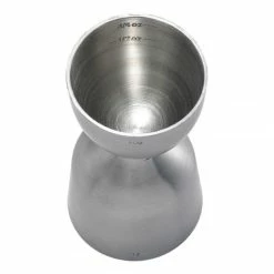 Mercer Barfly 1oz X 2oz Bell Style Jigger | Stainless Steel -Dinnerware Sales mercer barfly jigger 1oz 2oz stainless steel 3