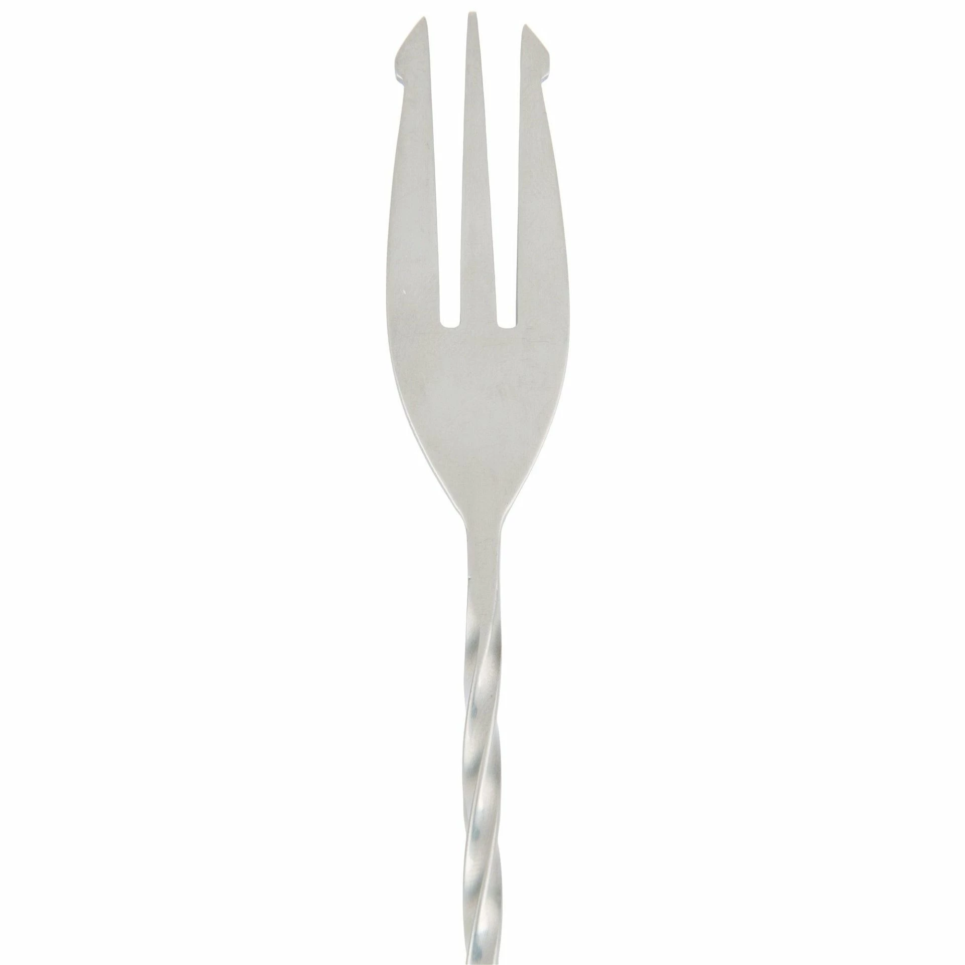 Mercer Barfly 19.6" Bar Spoon With Fork | Stainless Steel - Image 2