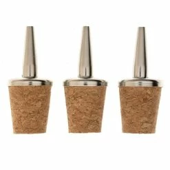 Mercer Barfly Stainless Steel Dasher Tops - Set Of 3
