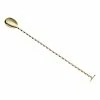 Mercer Barfly 11.8" Bar Spoon With Muddler | Gold Plated 1 Mercer Barfly 11.8" Bar Spoon With Muddler | Gold Plated -Dinnerware Sales mercerbarfly.barspoon.11in.goldplatedmuddler.m37018gd.image1
