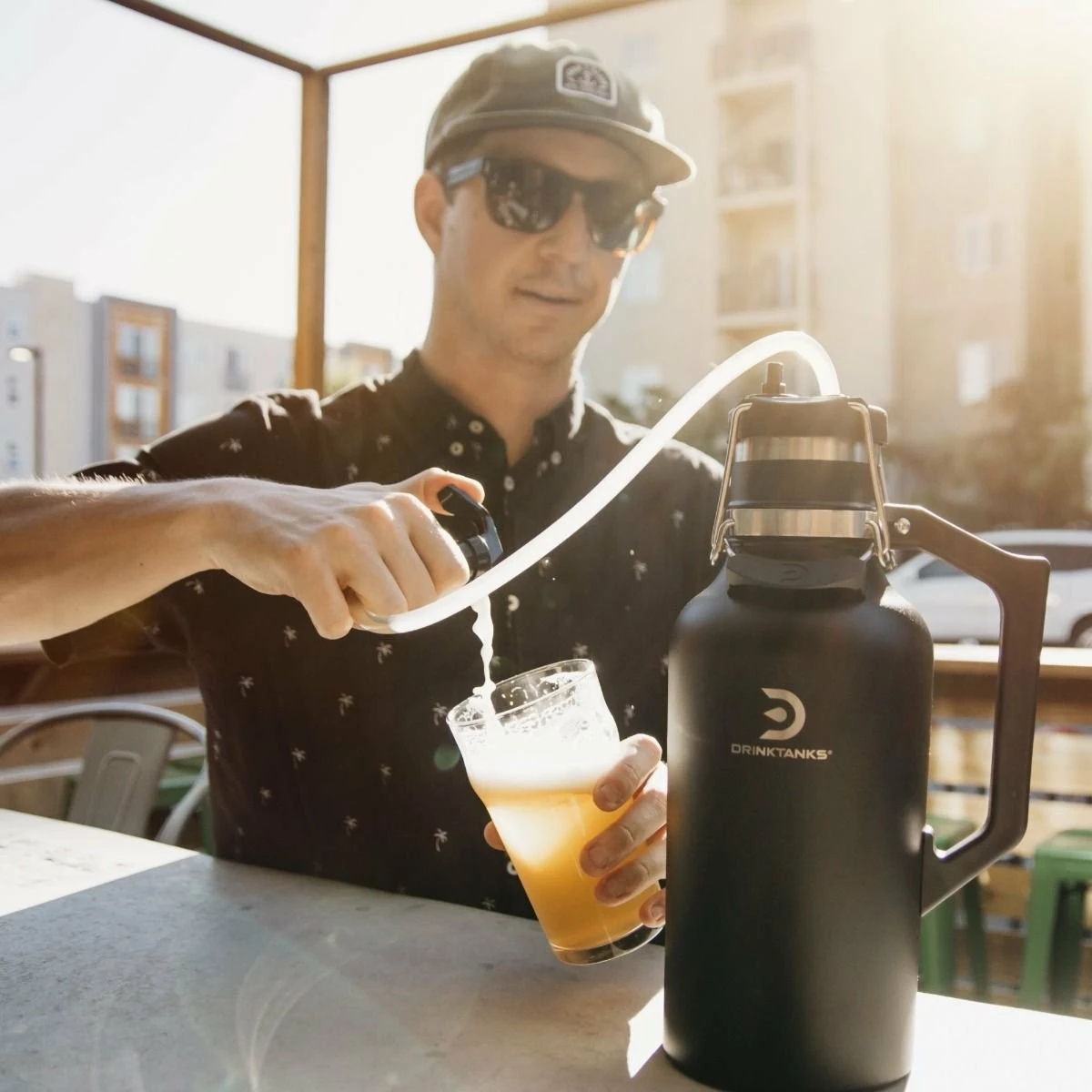 DrinkTanks 64oz Travel Keg Kit | Obsidian 10 DrinkTanks 64oz Travel Keg Kit | Obsidian - Image 8