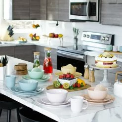 Everything Kitchens Modern Colorful Neutrals - Rippled 12oz Mugs (Set Of 4) - Glazed | Blush Pink 9 Everything Kitchens Modern Colorful Neutrals - Rippled 12oz Mugs (Set Of 4) - Glazed | Blush Pink -Dinnerware Sales modern ripple glazed squares 0001 ek modern ripple lifestyles glazed 3110 1