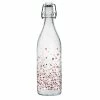 Cerve 33.8oz Swing Top Lory Glass Bottle | Murano Rosso -Dinnerware Sales murano rosso lory 1000