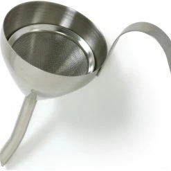 Norpro Stainless Steel Funnel With Removable Strainer For Decanting Wine