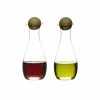 Sagaform Nature Oil/Vinegar Bottles With Oak Stopper -Dinnerware Sales oil1