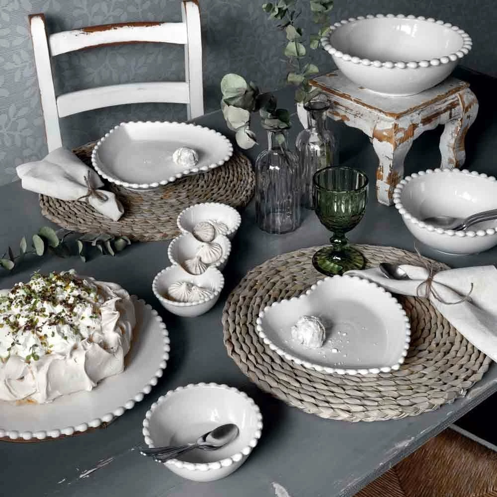 Tognana Pearl Heart Plate 4 Tognana Pearl Heart Plate - Image 2