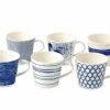 Royal Doulton Pacific Mixed 13oz Mugs Set Of 6 -Dinnerware Sales pacific mixed 16 oz mugs set of 6