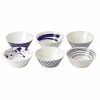 Royal Doulton Pacific Mixed 22oz Bowls Set Of 6 -Dinnerware Sales pacific mixed bowls set of 6