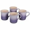 Le Creuset 14oz Mugs (Set Of 4) | Provence Purple -Dinnerware Sales pg90433a 00bpa