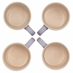 Le Creuset 14oz Mugs (Set Of 4) | Provence Purple -Dinnerware Sales pg90433a 00bpc